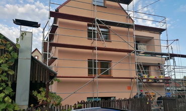 Kompletní rekonstrukce rodinného domu - Bystřička